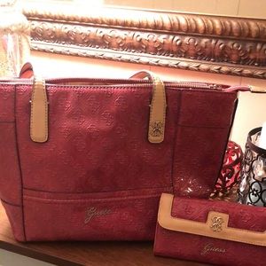 Pocketbook with matching wallet